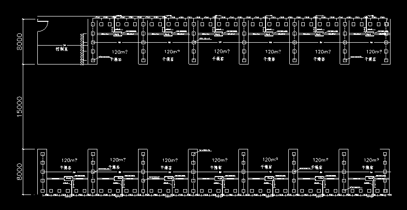 大型木材幹燥窯工程設計圖