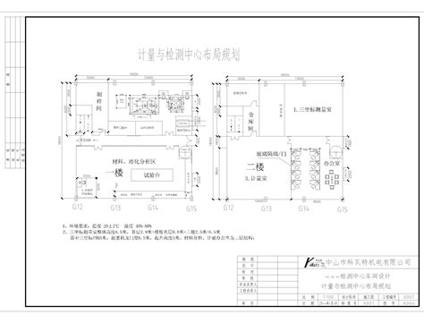 計量與(yu) 檢測中心恒溫恒濕實驗室設計圖