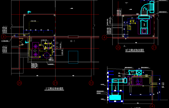 恒溫恒濕空調平麵布置圖