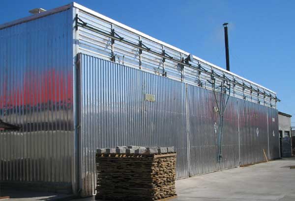 蒸汽加熱木材幹燥窯